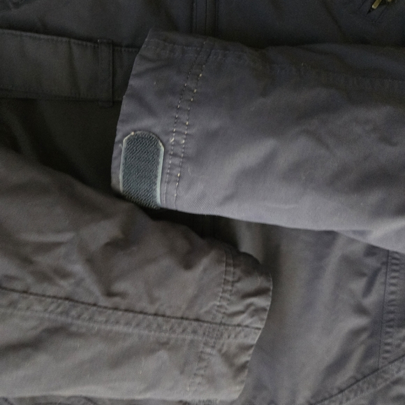 The North Face Women's Belted Hooded Down Puffer Jacket Blue Size M Winter Coat - Picture 6 of 14